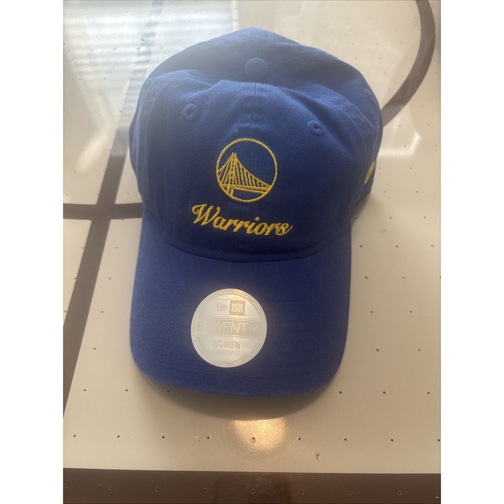 Women's blue New Era Golden State Warriors Hat One Size NWT